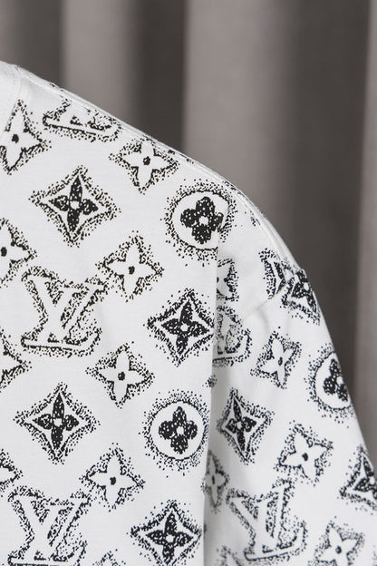 LVC008 Men's and women's summer short-sleeved T-shirt clothes