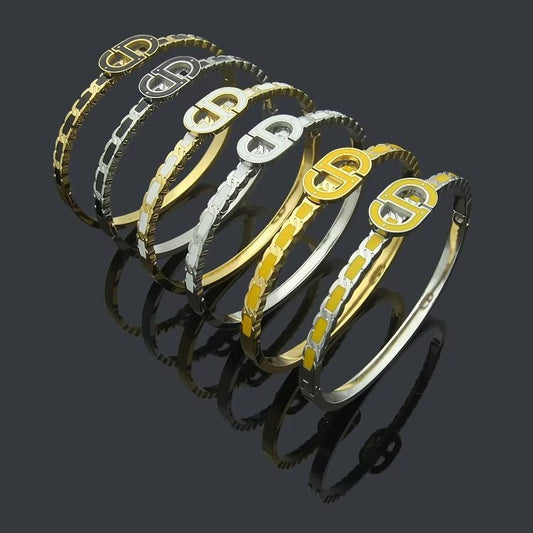 DB01    Women's colorful oil dripping bracelet jewelry