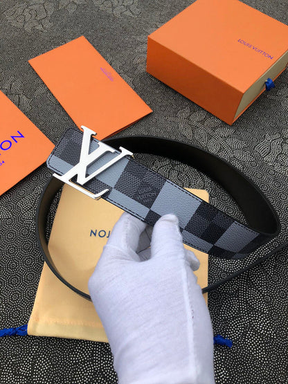 LBL2 Real leather wide 4.0cm WHITE  have 95-125cm total long with packing