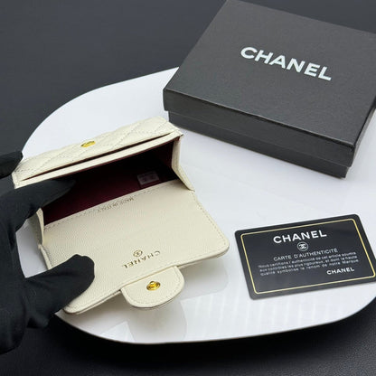 LCP34 Wallet Bag 11-7.5-2CM Leather bags with box