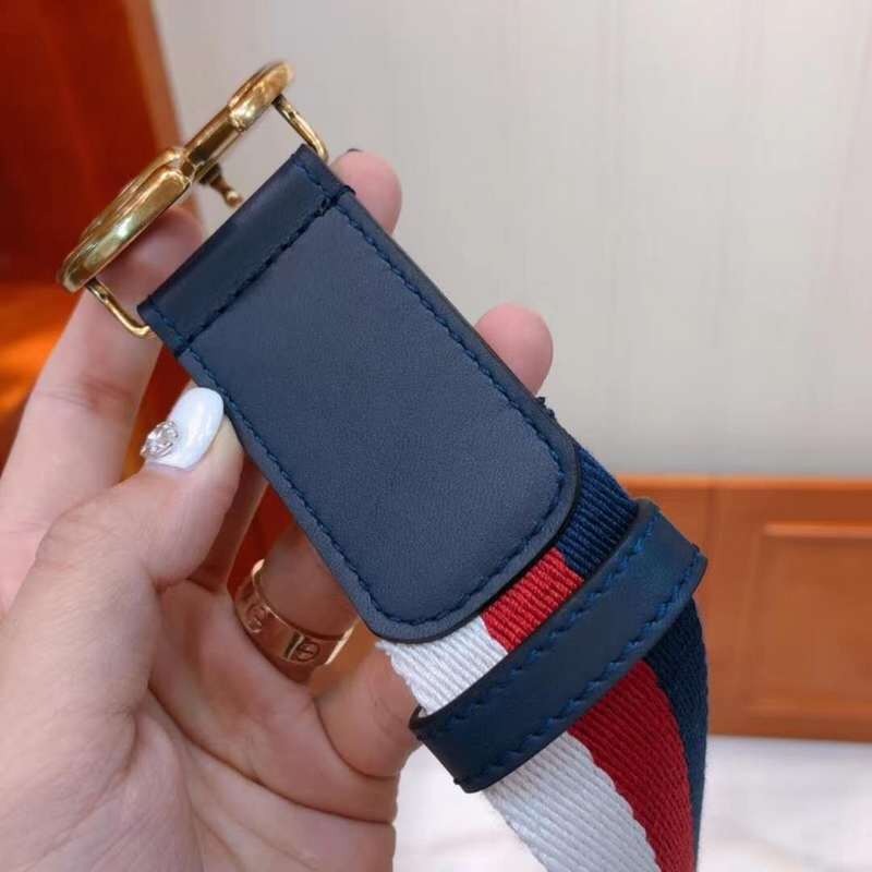 GCBL15 wide 3.8cm total length 100-125cm Leather Belt High Quality With packing