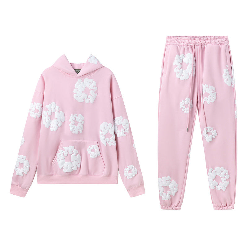 MMC6 New Kapok Flower Set Hoodie+Sports Pants clothes