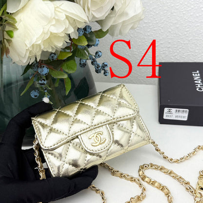 LCP04 Wallet Bag 13.1-7.5-2.1CM Leather bags with box