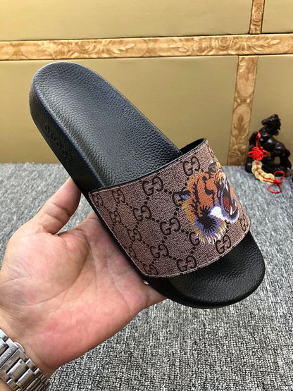 YGS13 shoes man and women slippers with all packaging