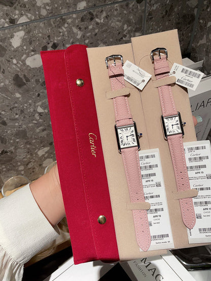 CW1  Lychee belt medium size for men's and women's watches 25.5mm x 33.7mm/29.5mm*22mm