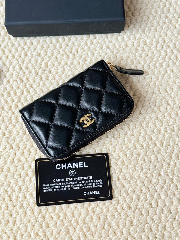 LCP21 Wallet Bag 10-9CM Leather bags with box