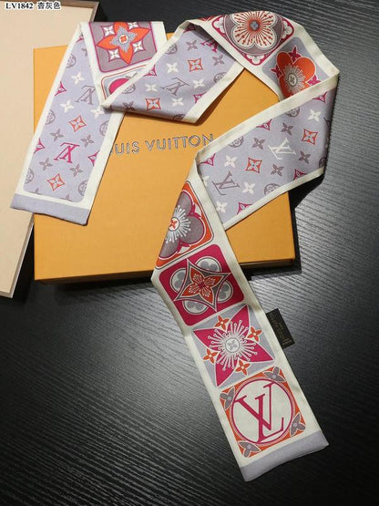 LSC77 Silk cotton 9-120CM scarf