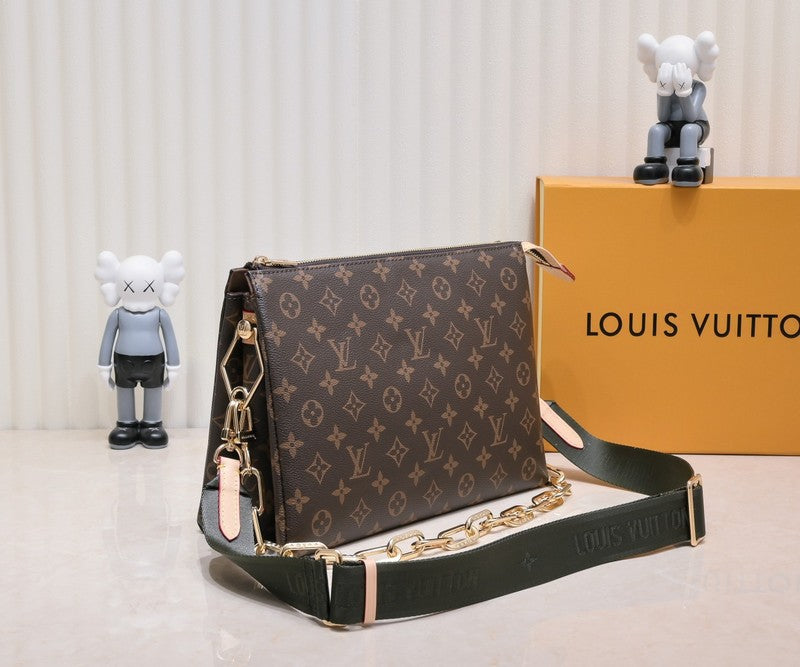 LLP027 Leather bag 26-20-12CM Or 34-24-12CM Bags