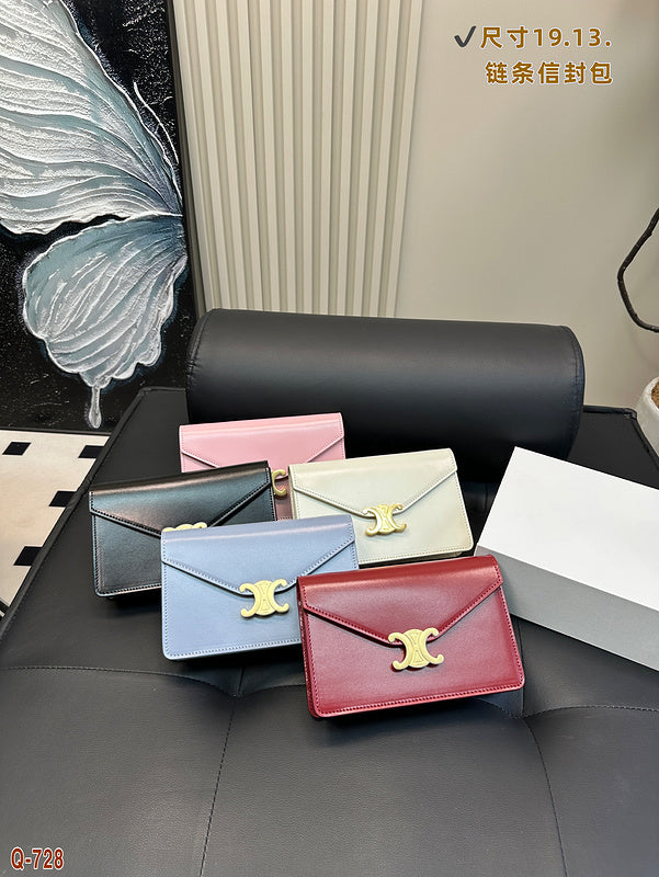 ACP03 Leather Bag 19-13CM Shoulder bags with box