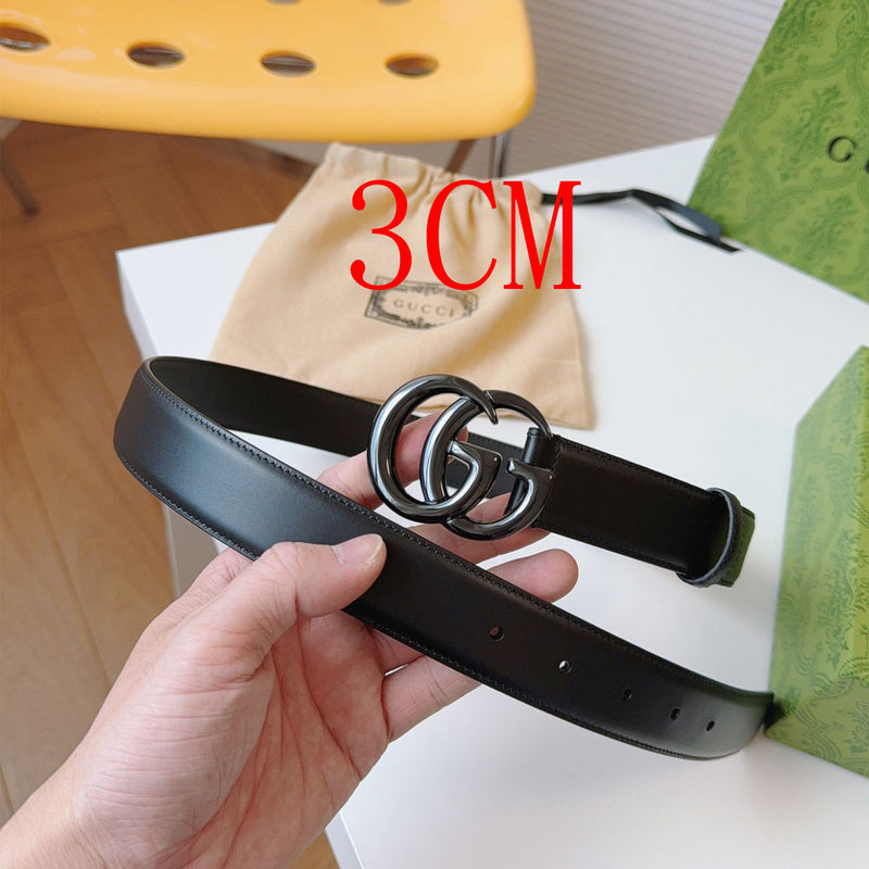 GBL9 Real leather 3CM oR 4CM 95-125CM Belt with all packing