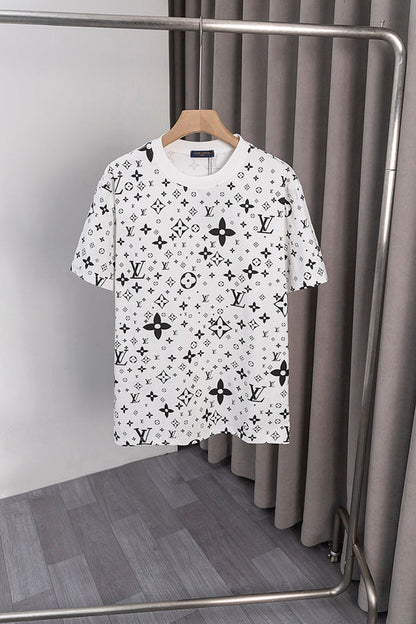 LVC009   Men's and women's summer short-sleeved T-shirt clothes