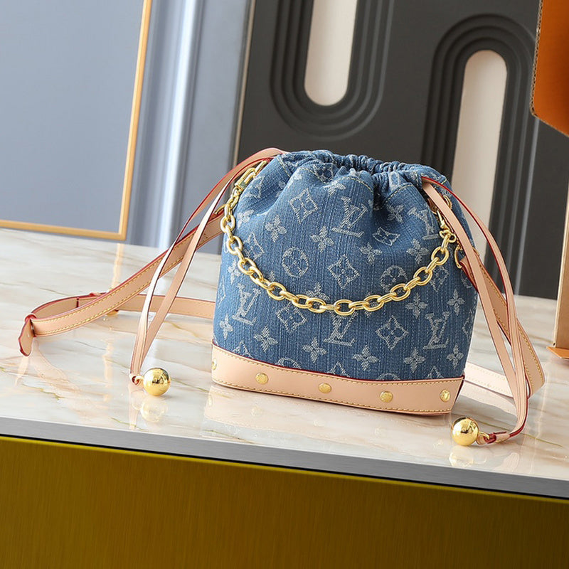 LLP212 Leather Bag 20-18CM Shoulder Bags