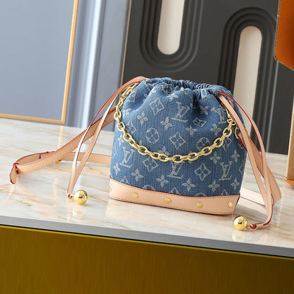 LLP212 Leather Bag 20-18CM Shoulder Bags