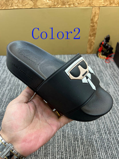 YKS5 Leather slippers couples shoes 36-45 With box