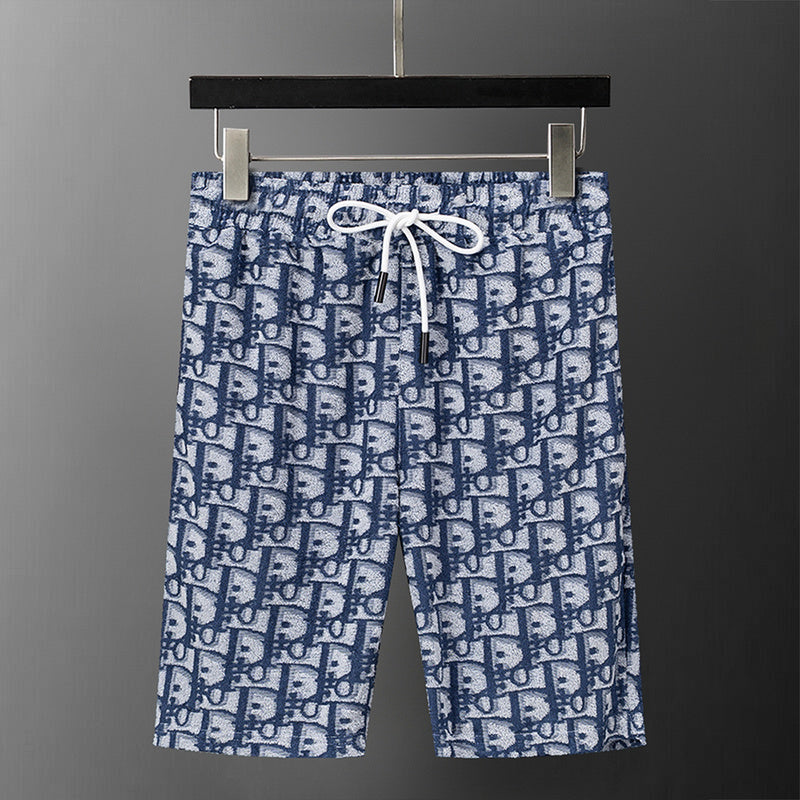 DIC119 New men's short sleeved polo top+shorts clothing