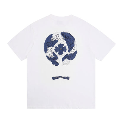 KLC17 New high-quality pure cotton men's and women's summer short sleeved top clothing