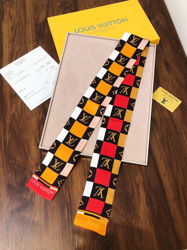 XLC7 Silk satin 8-120CM scarf