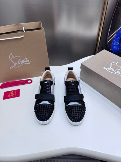 MCLS12 Women 35-40 and Men 40-45 Leather Shoes With Box