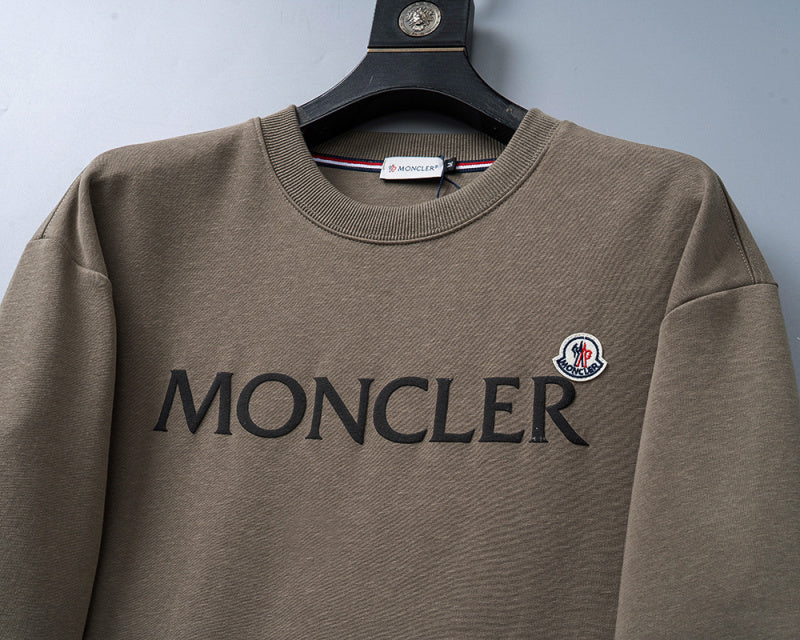 MOC035 New men's autumn and winter double-sided cotton new pullover hoodie clothing