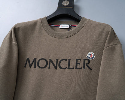 MOC035 New men's autumn and winter double-sided cotton new pullover hoodie clothing