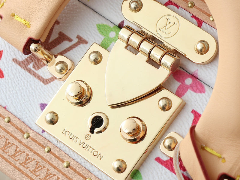 LLP021 Leather Bag 22.5-17-11CM Hard box high-quality Shoulder Bags