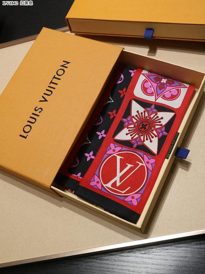 LSC77 Silk cotton 9-120CM scarf