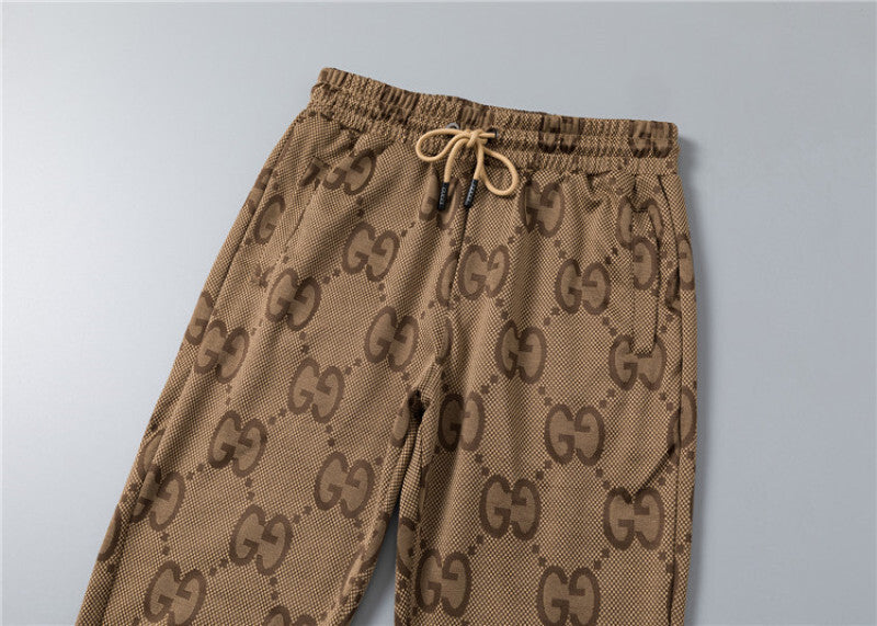 GUC0100  New men's spring and autumn thin style outerwear+long pants pure cotton casual suit clothing