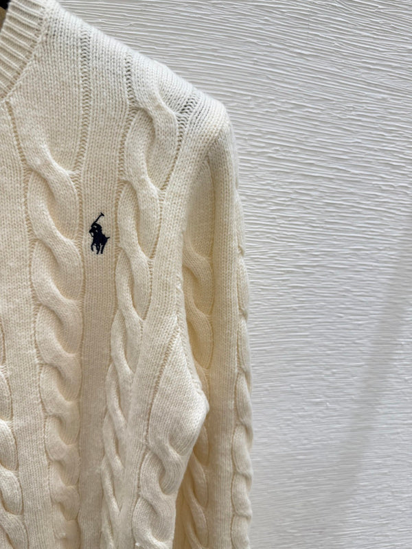 POC3   Women's collar pure cotton knitted cardigan long sleeved clothes
