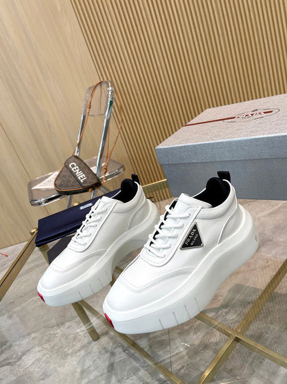 OPS4 Leather Shoes Women35-41 man40-45 with box