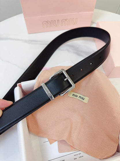 MBL4 Real leather 3.5CM 95-110CM Belt with all packing