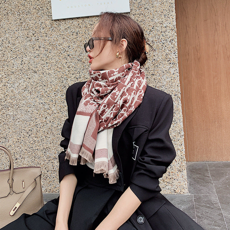 DSC1 Cashmere blend 65-180CM Scarf