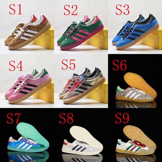 BAS42 Leather Shoes 36-45 with box