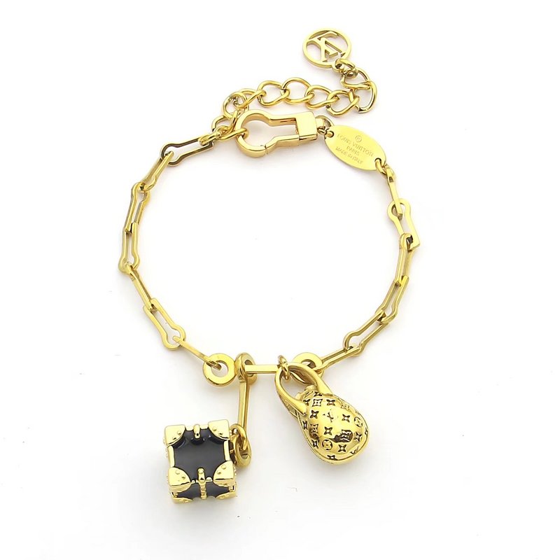 LVB04  Gift Box Pendant Bracelet Jewelry