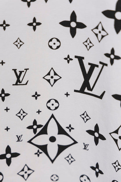 LVC009   Men's and women's summer short-sleeved T-shirt clothes