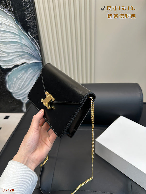 ACP03 Leather Bag 19-13CM Shoulder bags with box