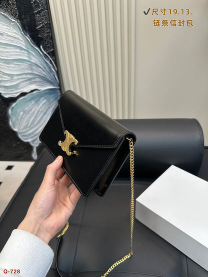 ACP03 Leather Bag 19-13CM Shoulder bags with box