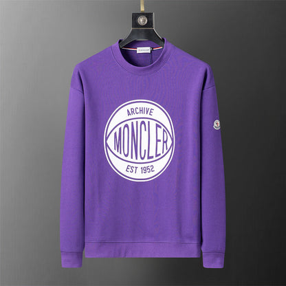 MOC034 New men's autumn and winter double-sided cotton new pullover hoodie clothing