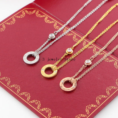 CAN24 Necklace 316L steel plating gold Jewelry