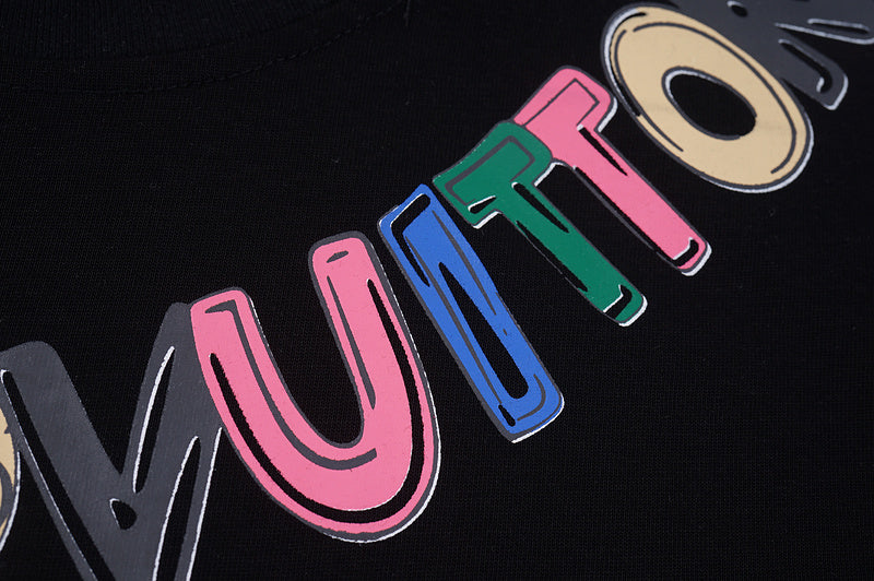 LVC002  Men's and women's summer short-sleeved T-shirt clothes