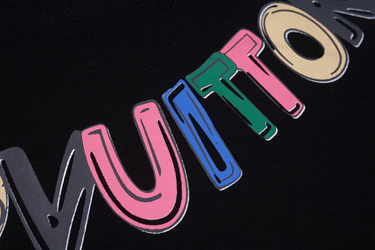 LVC002  Men's and women's summer short-sleeved T-shirt clothes