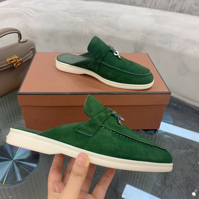 GLS18 Leather shoes Women35-42 Man40-45 Slipper with box