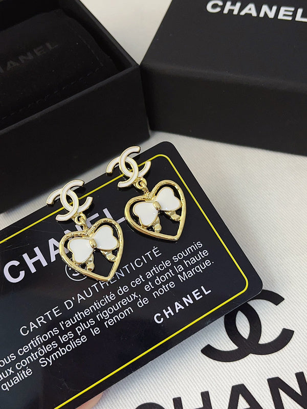 A1110  Women's new bow earrings jewelry