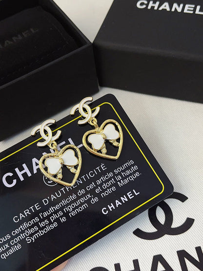 A1110  Women's new bow earrings jewelry