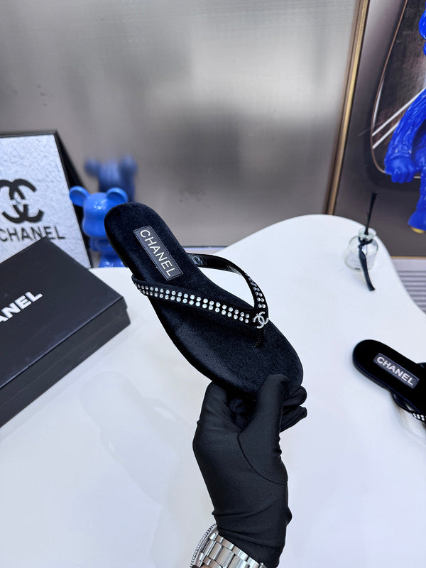 MBCS4 Leather Slippers Size 35-42 Shoes with Box