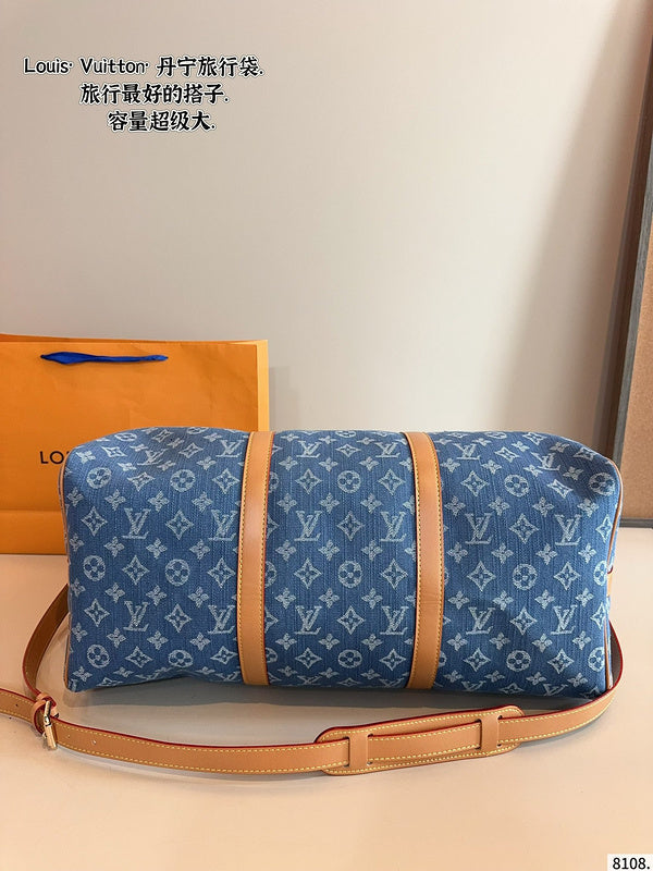 MLP38 Leather Bag 50-23-29CM Travel   for women and men Bags