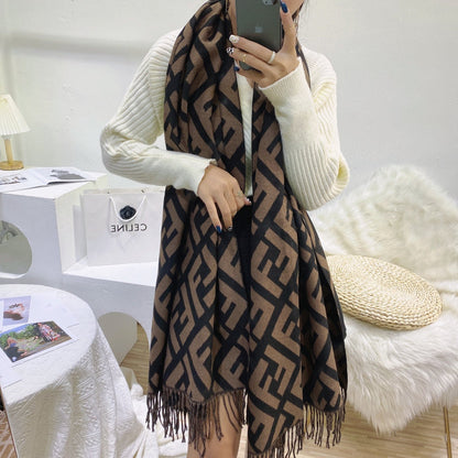 FSC5 cashmere blend 65-180CM Scarf