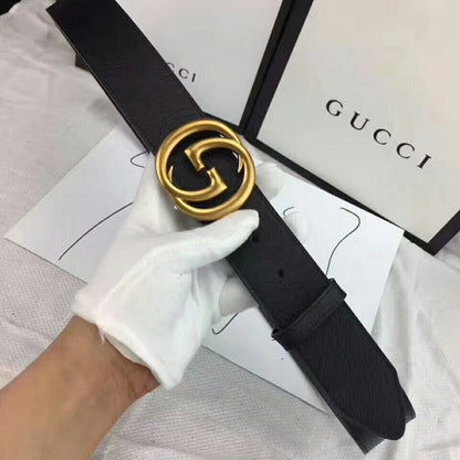 GCBL1 wide 3.8cm total length 95-125cm Leather Belt High Quality With packing