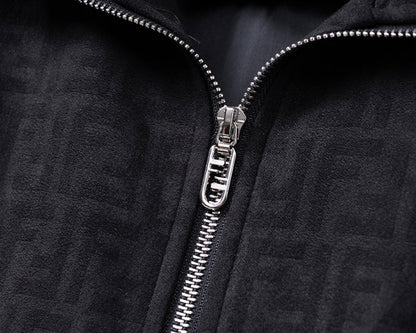 FDC15 New Spring and Autumn thin imitation deer skin velvet jacket long sleeved cardigan clothes