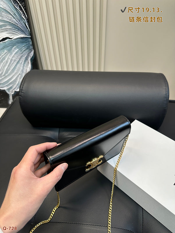 ACP03 Leather Bag 19-13CM Shoulder bags with box