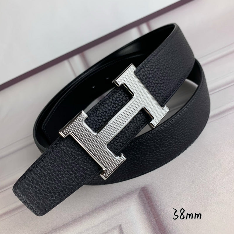 HBL3 Real leather 3.8CM 95-125CM Belt with all packing